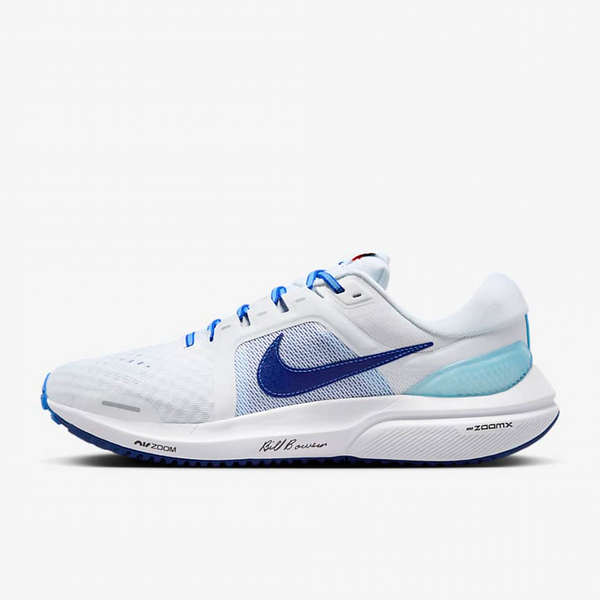 NIKE  慢跑鞋 男 運動鞋 AIR ZOOM VOMERO 16 PRM 緩震  透氣   藍白 FJ0330100