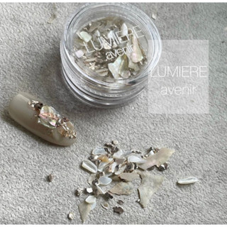 現貨 日本 LUMIERE 貝殼 MIX 美甲素材 シェルズ avenir 美甲飾品 珠寶盒 日本製 裝飾 手工藝 華麗