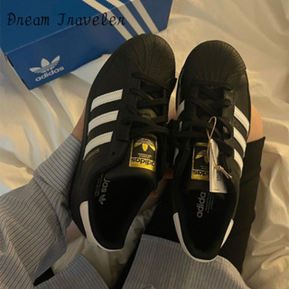 【DT】Adidas Superstar 金標 貝殼頭 皮革 休閒鞋 男鞋 女鞋 黑 EG4959