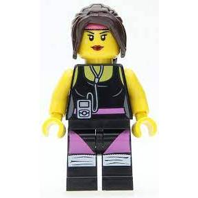 LEGO 樂高 人偶 LEGO MOVIE 樂高玩電影 Cardio Carrie 有氧 運動員 女  70804
