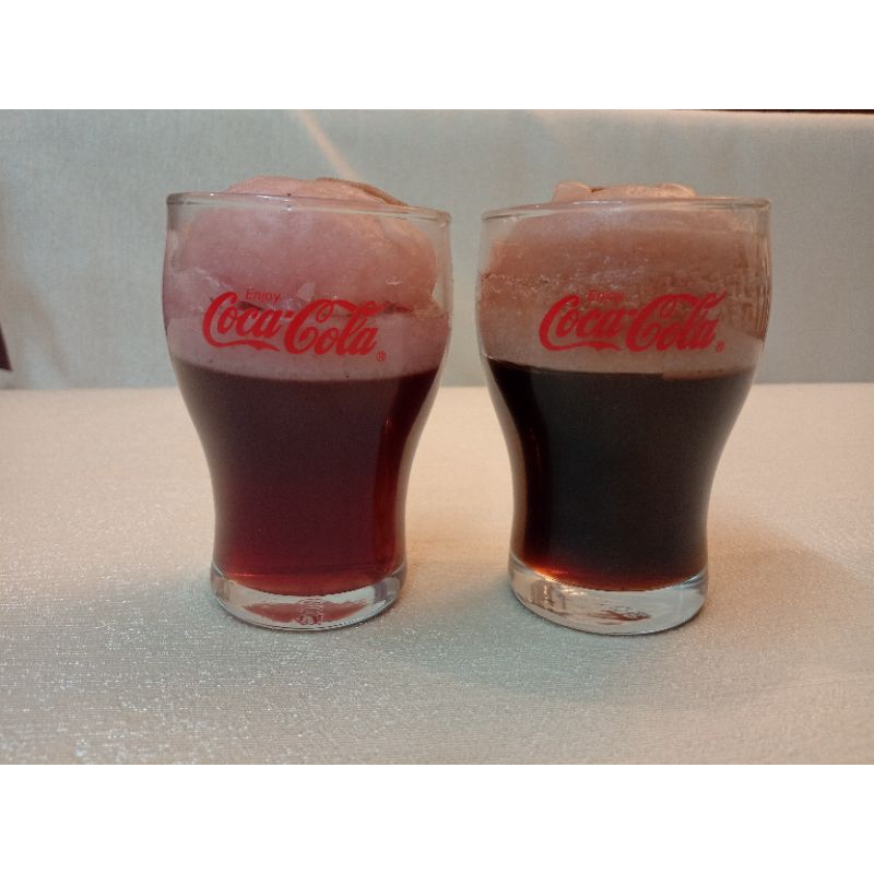 可口可樂 Coca Cola 曲線杯 蠟燭 漂浮可樂 造型 兩個一組
