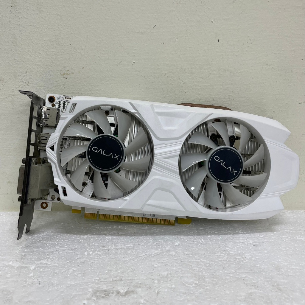 影馳 GTX 1050 TI EX OC WHITE 4GB 顯示卡