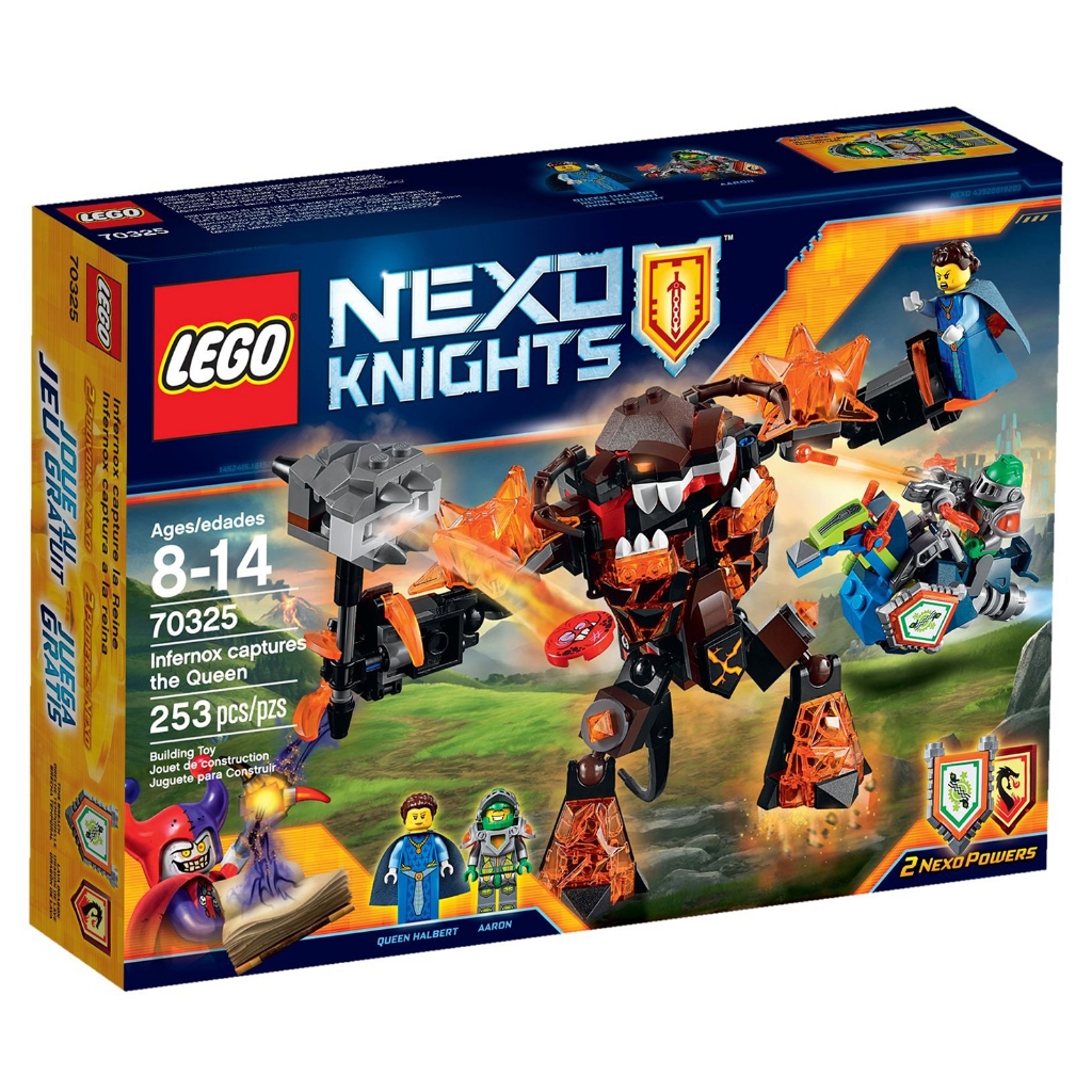 ✨愛子小姐✨ LEGO 樂高 NEXO Knights系列 70325 巨炎魔大進攻