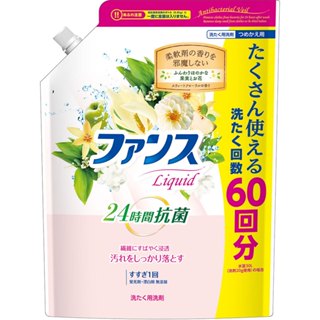 <<日本 第一石鹼>> 抗菌洗衣精 花果香 特大補充包 1.2kg