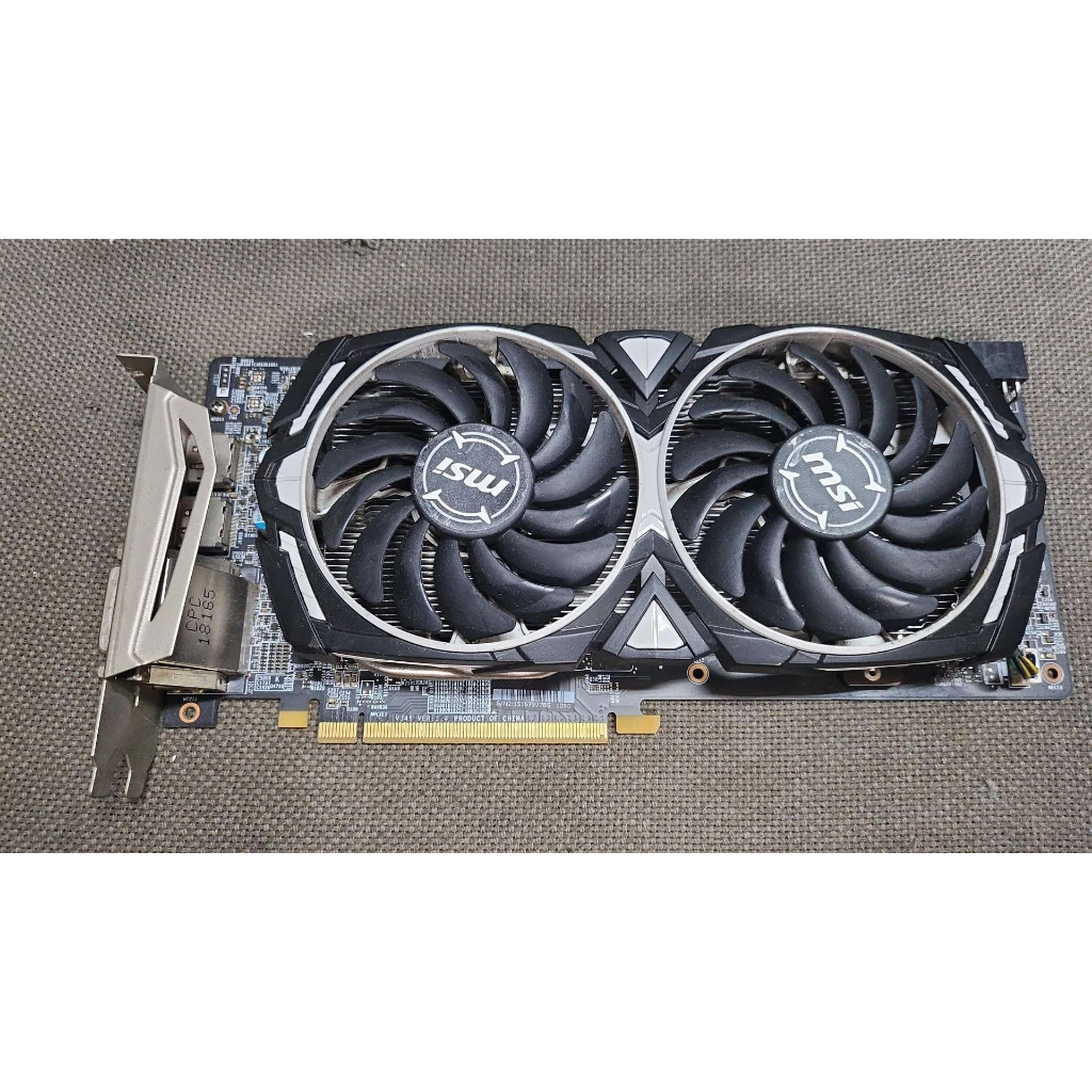 含稅 微星 RX 580 ARMOR 8G OC 8GB 個人保固一個月 11V571