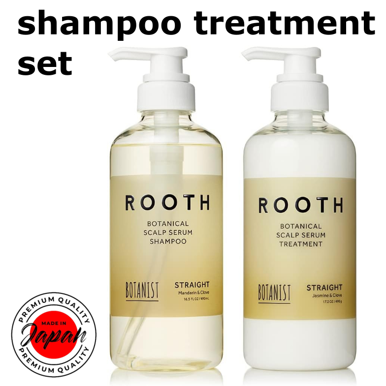 [套裝] BOTANIST ROOTH 寬鬆植物頭皮精華洗髮精治療瓶 [直] 490ml 490g 頭皮護膚 不含矽膠