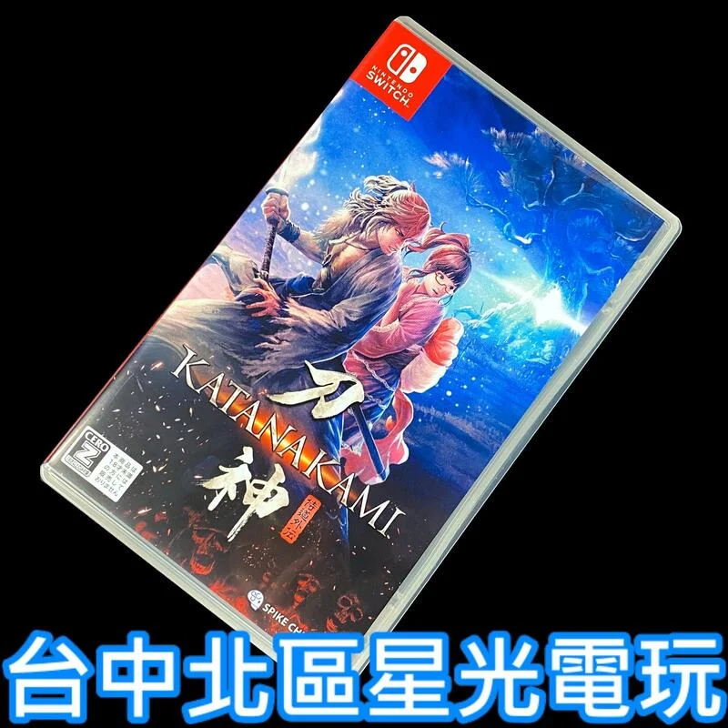 99成新 僅拆封未使用【NS原版片】☆ Switch 侍道外傳 刀神 ☆【中文版 中古二手商品】台中星光電玩