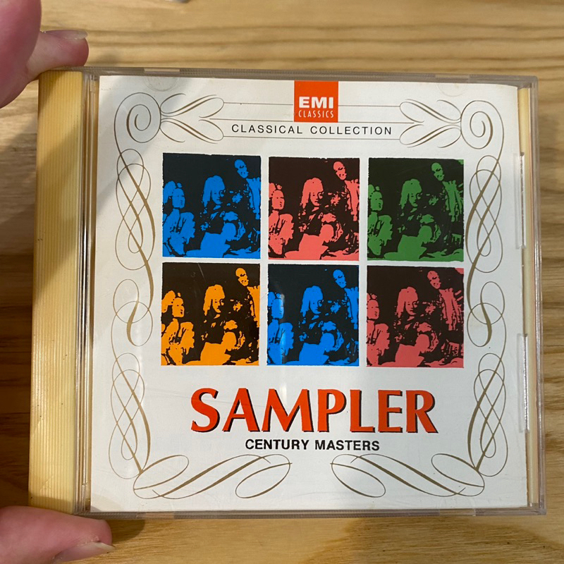 喃喃字旅二手CD 古典 側邊褪色《CENTURY MASTERS SAMPLER》1993 EMI