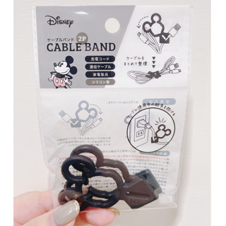 現貨在臺｜日本代購．米奇造型集線器 黑色 迪士尼 DISNEY MICKEY MOUSE 捲線器 充電線收納