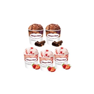 Häagen-Dazs 哈根達斯冰淇淋5入組#Costco好市多低溫 #126800