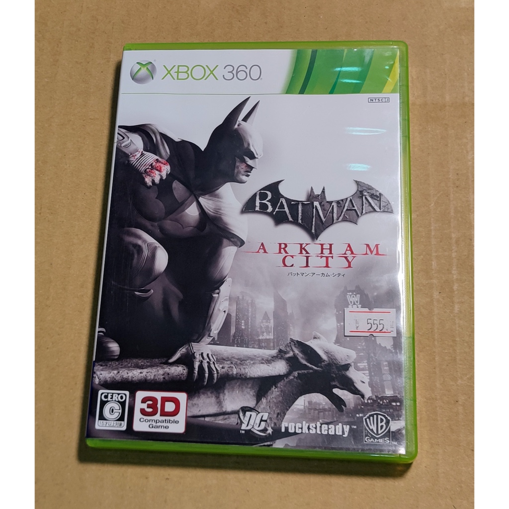 X-BOX 360日版遊戲- 蝙蝠俠：阿卡漢城市