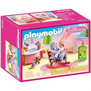 全新 Playmobil 70210 Dollhouse 寶寶房 PM70210