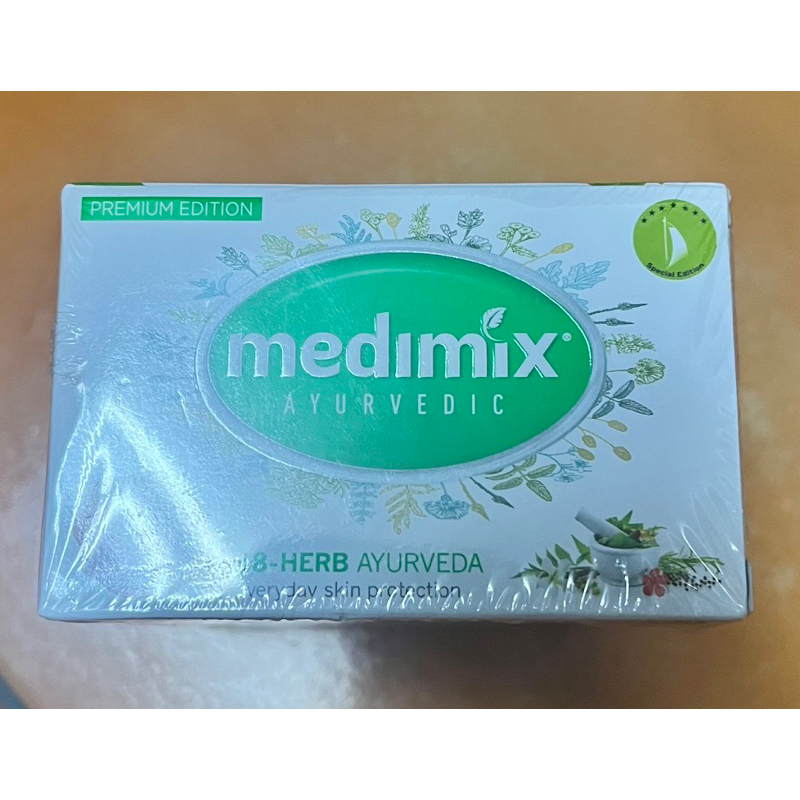 Medimix 美姬仕 深綠 百年經典美膚皂 阿育吠陀天然草本精萃皂 (75g)