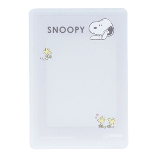 sun-star Snoopy My collection系列 硬殼卡片套 硬卡套 史努比與胡士托 UA72170