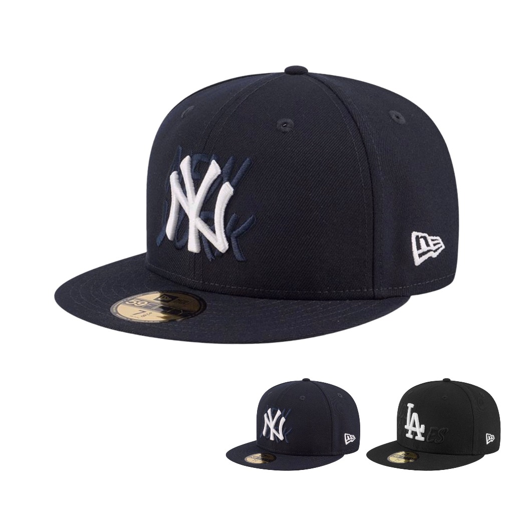 NEW ERA 59FIFTY 5950 MLB 城市刺繡 CITY NAME 洋基 道奇 大尺碼 全封帽 【TCC】