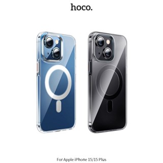 ~Phonebao~hoco Apple iPhone 15/Plus/Pro/Pro Max AS3 琥珀磁吸保護殼