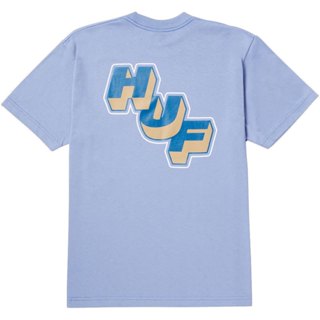 【HUF】HF232A11051 GALACTIC STACK TEE 短T (淡紫色) 化學原宿