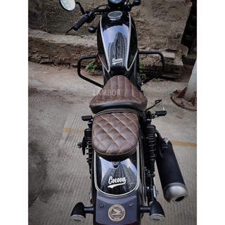 Rebel500S加厚坐墊包 適用於 本田 Rebel500改裝復古坐墊 Rebel250 Rebel 500S加軟坐
