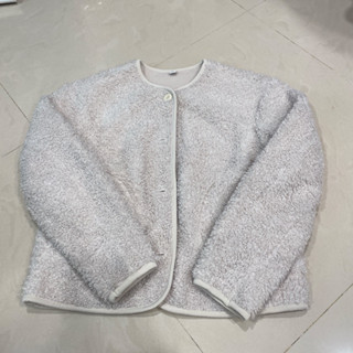 UNIQLO QQ毛保暖外套 XS 杏色