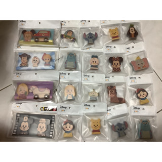 DISNEY x KIDEA 迪士尼 小木塊 木頭積木 公仔 米奇 米妮 小熊維尼 白雪公主 巴斯 胡迪