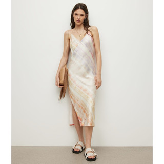 ALLSAINTS MELODY MAREA 紮染印花中長版洋裝