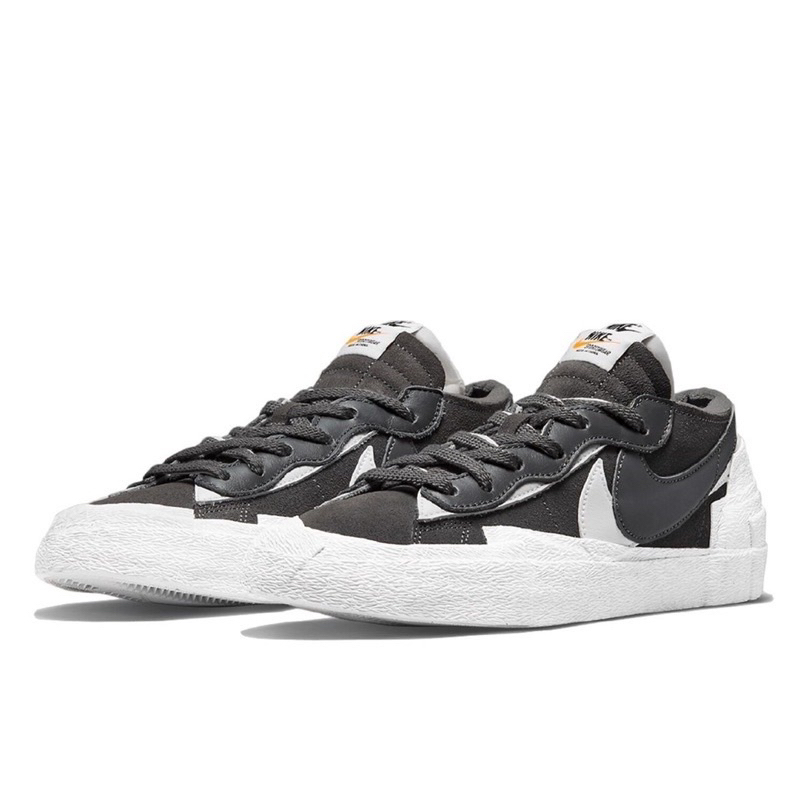 SACAI x NIKE BLAZER LOW IRON GREY 鐵灰 DD1877-002 24.5cm