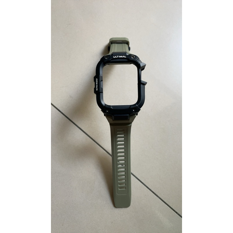 Ultimal 二合一保護殼 Apple Watch Ultra 45錶帶 錶殼 二手