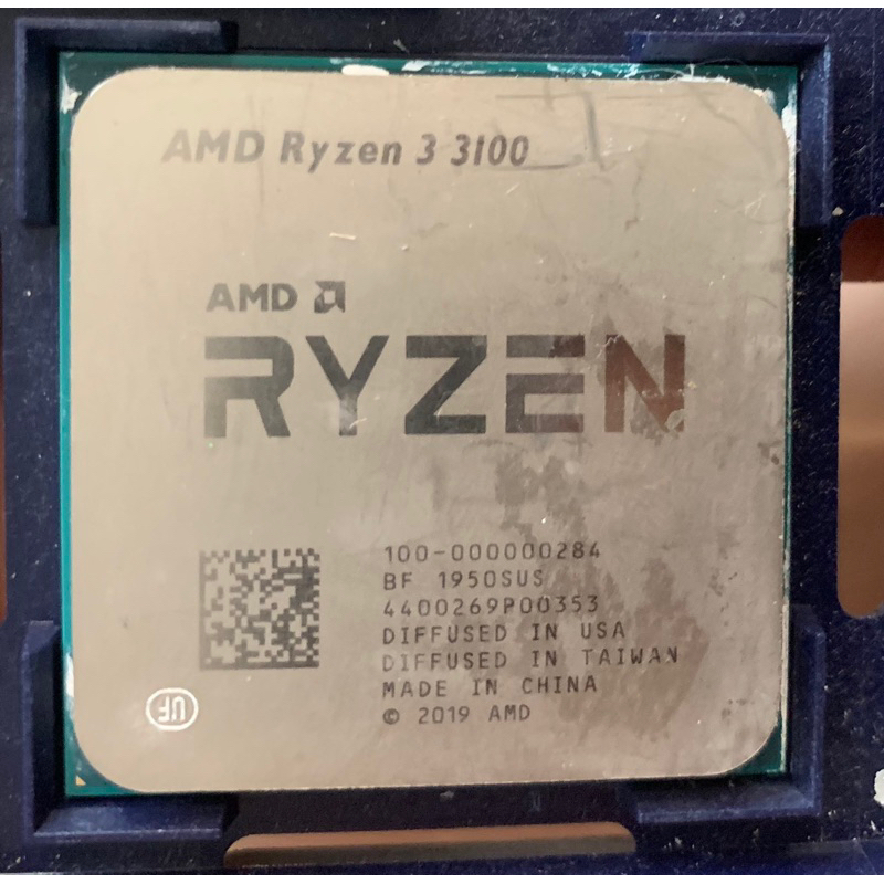 AMD AM4 R3-3100 3.6G / 16M 模擬八核心處理器