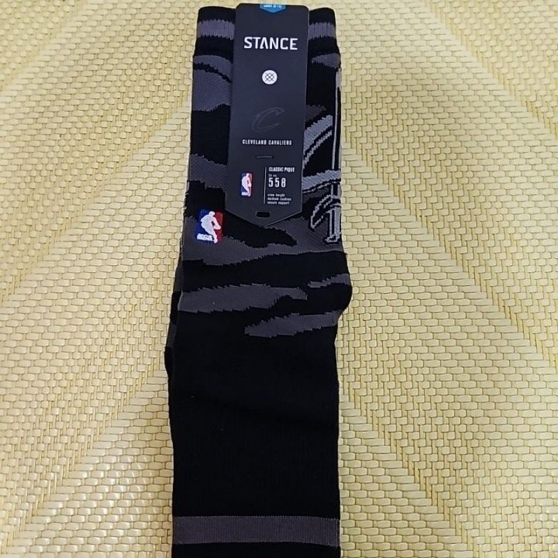 全新 nba stance socks 558 騎士隊 迷彩黑灰運動 籃球襪子james  nike