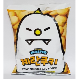 《即期品 蝦皮最便宜》韓國 Sweet Monster 甜點怪獸雞蛋曲奇餅乾 100g