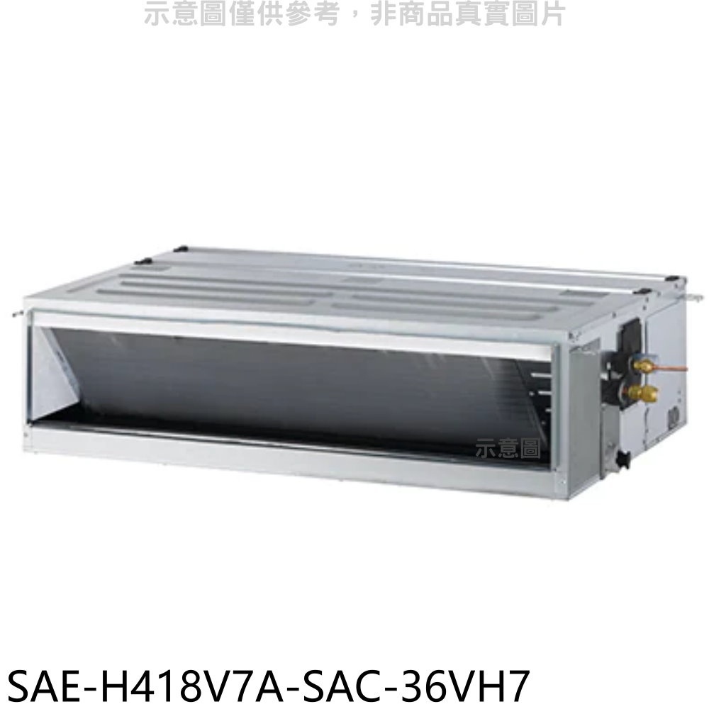 SANLUX台灣三洋【SAE-H418V7A-SAC-36VH7】變頻冷暖吊隱式分離式冷氣(含標準安裝) 歡迎議價