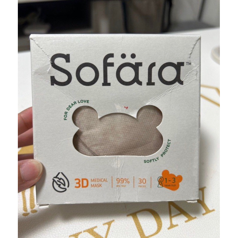 舒芙氧～嬰幼兒3D立體空氣口罩29個 台灣製