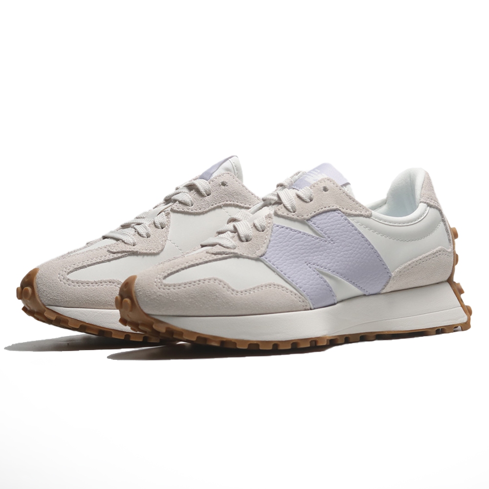 NEW BALANCE 休閒鞋 NB 327 薰衣草紫 皮革 復古 女 WS327OS