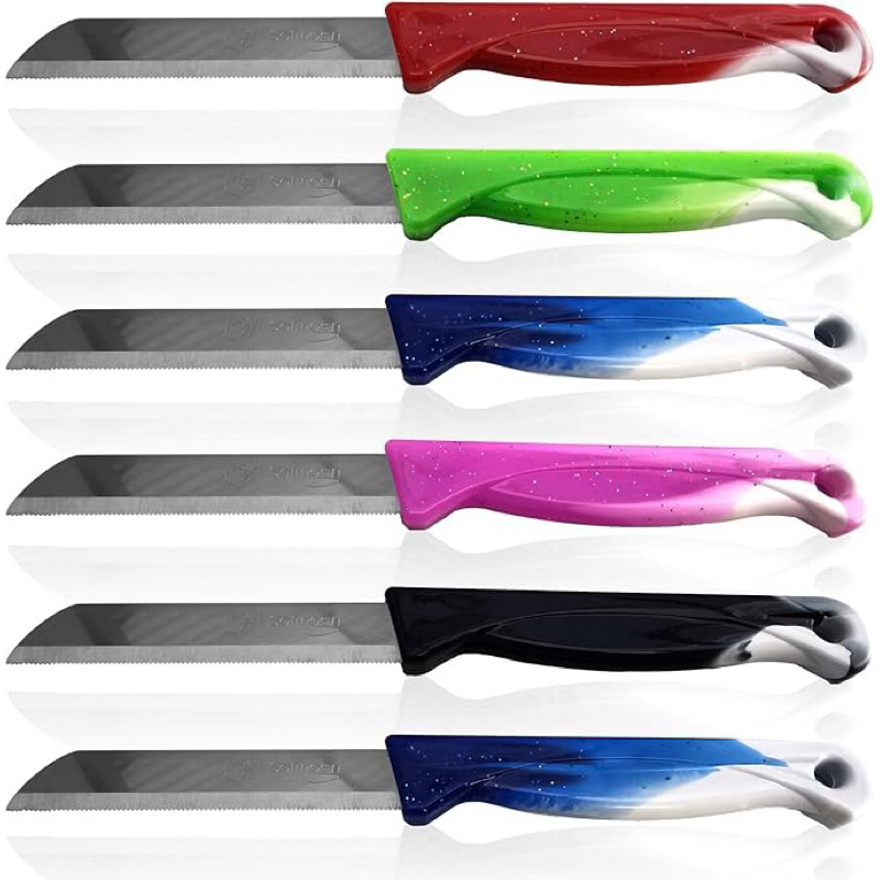 德國 索林根 Solingen  多功能 鋸齒 小刀 料理刀 萬用刀 水果刀 廚房小刀 (單支) 顏色隨機出貨 刀具
