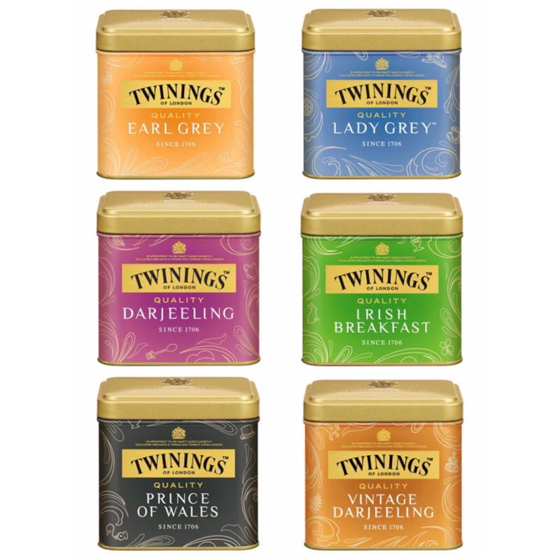 《現貨》TWININGS 唐寧 伯爵 大吉嶺 紅茶 茶葉 格雷伯爵 茉莉綠茶 英式早餐茶 威爾斯王子 火藥茶 珠茶