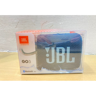 JBL Go 3 便攜式防水無線藍芽喇叭(藍色)