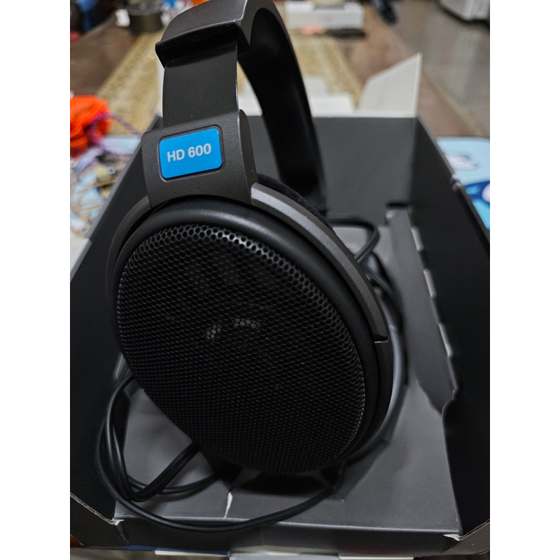 二手 sennheiser HD600 耳機 聲海 開放式 耳罩