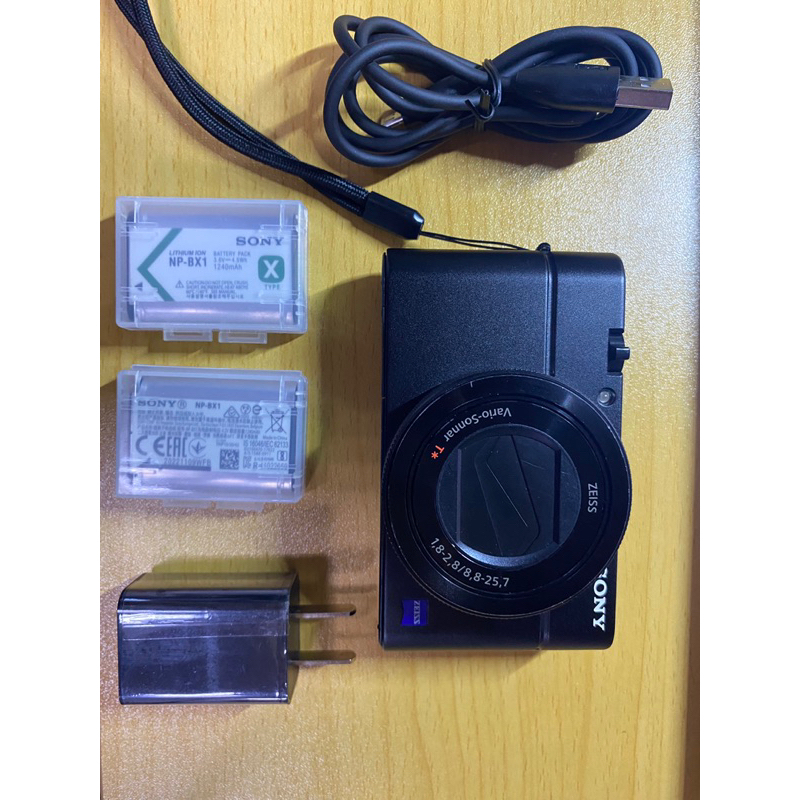 Sony RX100 M4數位相機 公司貨+3顆電池-RX100M4