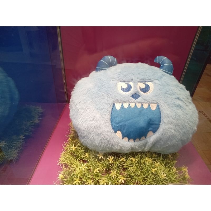 Disney 迪士尼 Pixar 皮克斯 怪獸電力公司 怪獸大學 毛怪暖手枕 可插手 抱枕 靠枕 玩偶