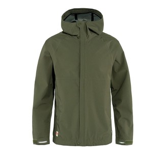 【Fjallraven 北極狐】HC Hydratic Trail 防水夾克 男 月桂綠 登山雨衣 登山夾克 86984