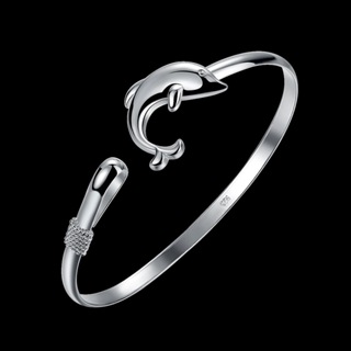 海豚手鐲 韓版時尚手環 可愛簡約海豚手鐲手飾 '002A1003