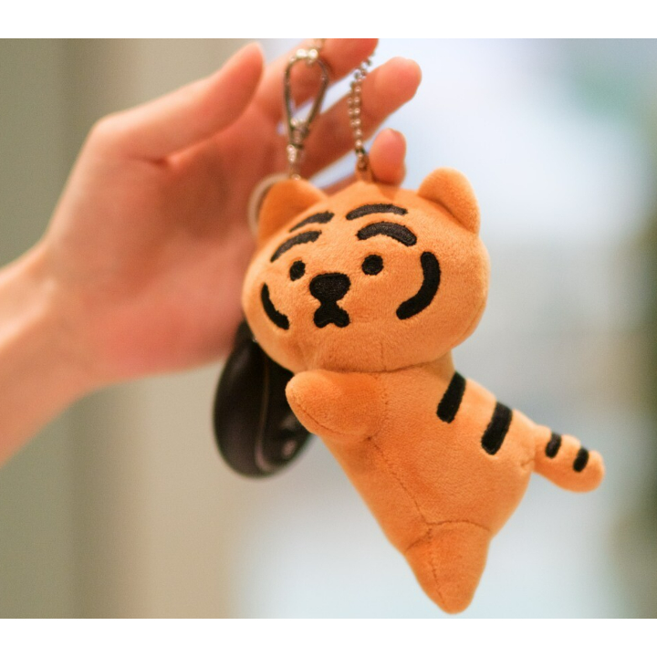 韓國代購【預購】muzik tiger 小老虎 無業老虎 吊飾 鑰匙圈 娃娃 玩偶