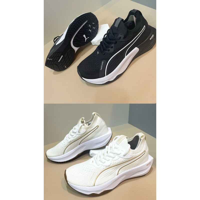 PUMA 氮氣訓練鞋 PWR XX Nitro Luxe Wns女款黑37789201米白02（22.5-25cm）