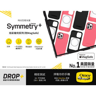 [福利品] 正版公司貨OtterBox Symmetry Plus炫彩幾何磁吸保護殼支援MagSafe