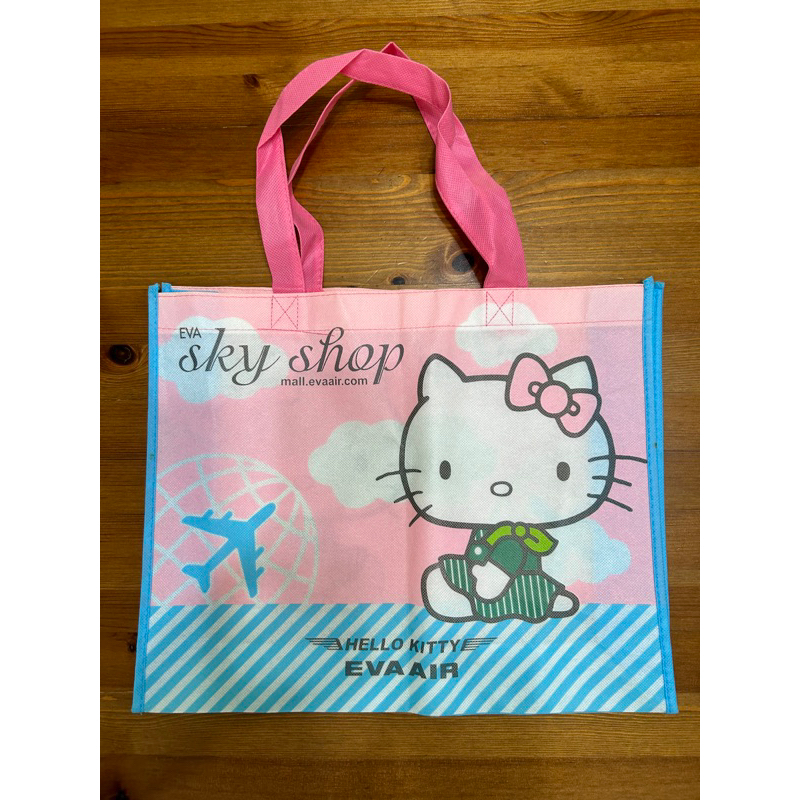 長榮航空 Hello Kitty 環保購物袋 不織布