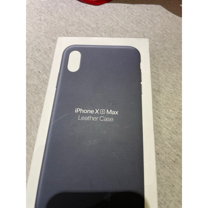 iPhone XS Max 藍色apple 原廠手機皮套