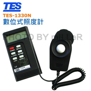 【含稅-可統編】照度計 TES-1330A換新型號TES-1330N 2萬LUX照度計 數位式照度計