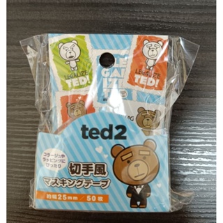 『全新現貨』Ted2紙膠帶 #Ted#熊麻吉#マスキングテープ