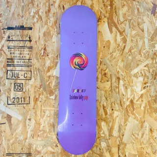 TARGET SPORTS 彩色棒棒糖印花7.25 滑板 板身 專業滑板(適合4-10歲)