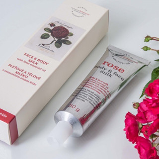 捷克🇨🇿代購 菠丹妮Botanicus玫瑰臉部&手部 活膚乳50G
